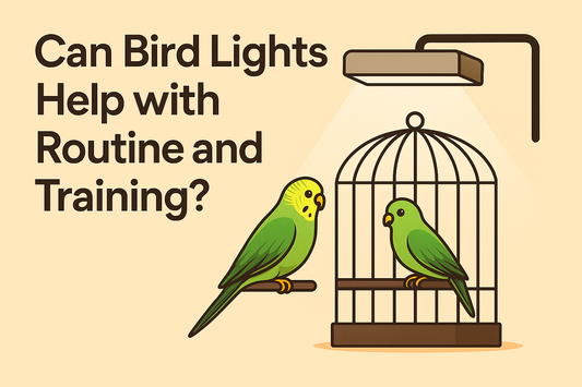 Can Bird Lights Help with Routine and Training?